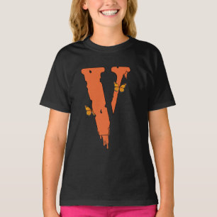 T-shirt VLONE avec papillon