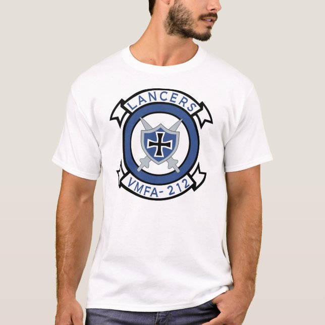 T-shirt VMFA 212 Lancers (Devant)