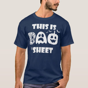 T-shirt Voici Boo Sheet mignon adorable Boo Happy Hallowee
