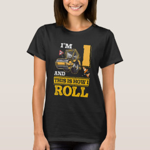 T-shirt Voici Comment je lance le rouleau de 1 an 1er B