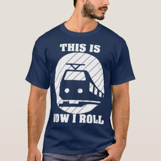 T-shirt Voici comment je roule