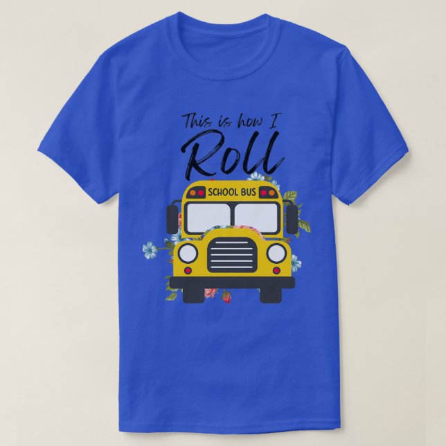 T-shirt Voici comment je roule 7 (Design devant)
