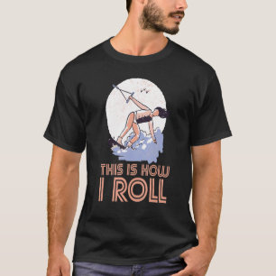 T-shirt Voici comment je roule Wakeboard Wakeboard Wake