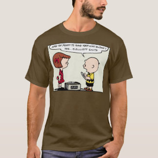 T-shirt Voici Elliott Smith Vinyl Collector Fan Design