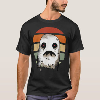 T-shirt Voici La Feuille De Boo Happy Halloween Super Hall