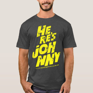 T-shirt Voici la musique de Johnny dj dance rock cool john