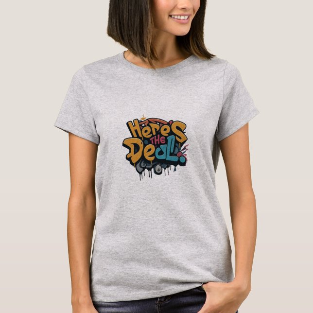 T-shirt Voici l'accord (Devant)