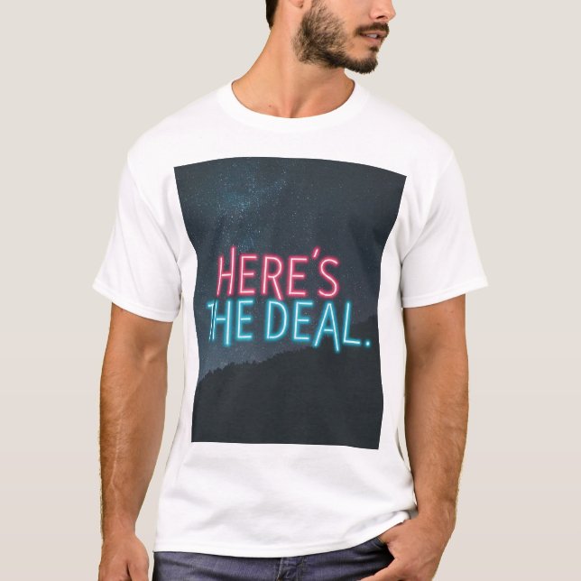 T-shirt Voici l'accord (Devant)