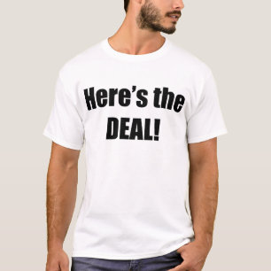 T-shirt Voici l'affaire