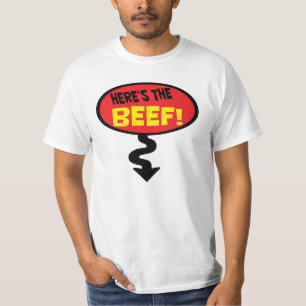 T-shirt Voici le BOEUF !