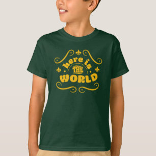 T-shirt Voici le monde