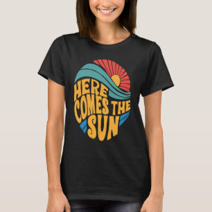 T-shirt Voici Le Soleil Cute Sunshine