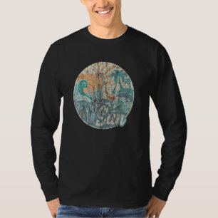 T-shirt Voici Le Soleil Retro 60s Faded Summer