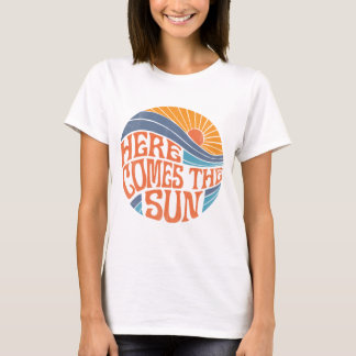 T-shirt Voici le Sun Vintage Retro 60's Surf Summer