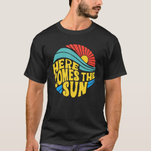 T-shirt Voici Le Sun Vintage Retro Sixties Surf Summ