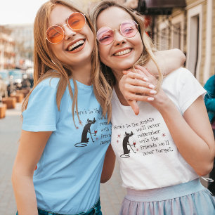 T-shirt Voici le toast des amis de Nights