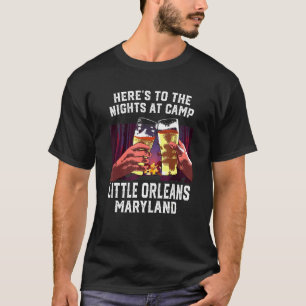 T-shirt Voici Les Nuits Au Camp Little Orleans Camping