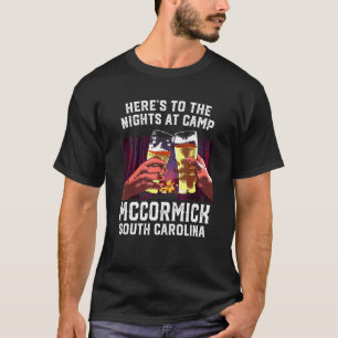 T-shirt Voici Les Nuits Au Camp Mccormick Camping