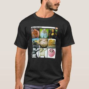 T-shirt Voici L'Idéal Corps Homme Ai Généré Images Da