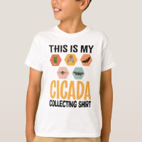 Voici Ma chemise de collecte de Cicada pour enfant