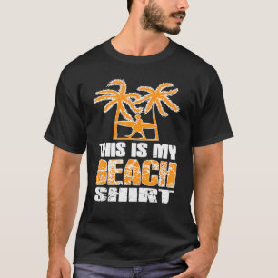 T-shirt Voici Ma Plage Voici Mon Hawaï