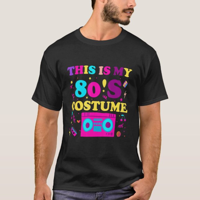 T-shirt Voici mes 80 ans Costume tenue femme Hommes 80 R (Devant)