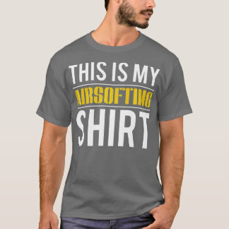 T-shirt Voici Mon Airsofting 1
