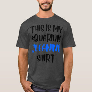 T-shirt Voici Mon Aquarium Nettoyant Drôle Poisson Amoureu