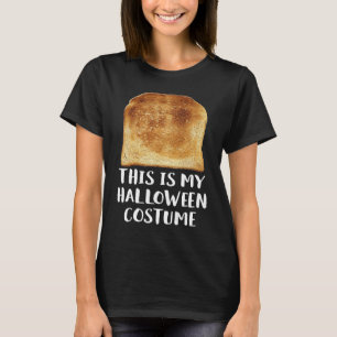 T-shirt Voici Mon Costume Halloween Pain De Toast Vegetari