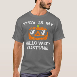 T-shirt Voici Mon Costume Halloween PumpkinToddler Boys 2