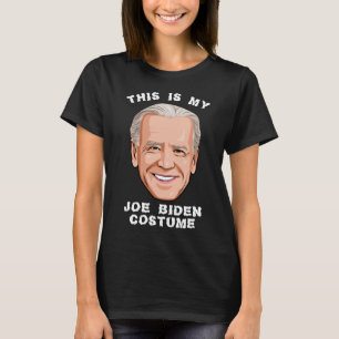 T-shirt Voici mon costume Joe Biden