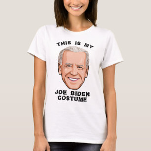 T-shirt Voici mon costume Joe Biden