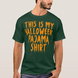 T-shirt Voici mon couple d'Halloween Pyjama Chemise Hallow
