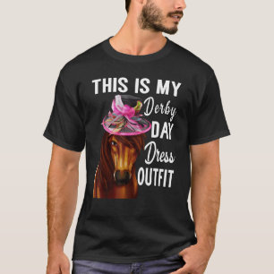 T-shirt Voici Mon Derby Day Dress Tenue Casquette Racing H