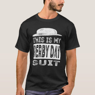 T-shirt Voici Mon Derby Day Suit Derby Day 2023 Horse Rac