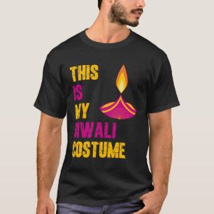 T-shirt Voici mon Diwali Deepavali Retro Diwali Festival