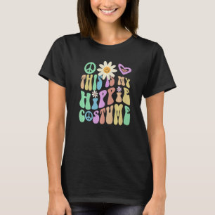 T-shirt VOICI MON HIPPIE COSTUME Super Hipster Éffrayant 6