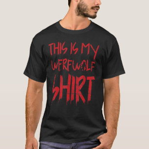T-shirt Voici Mon Loup-Occidental Pour Les Fans De Loups