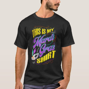 T-shirt Voici Mon Mardi Gras - Costume De Parade