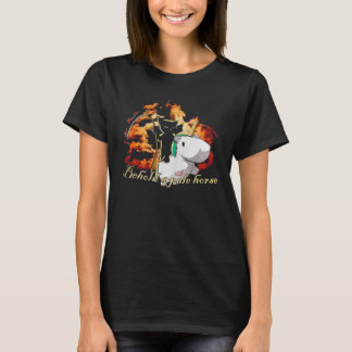T-shirt Voici Un Cheval Pale Chat Chemise Unicorn