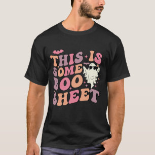 T-shirt Voici Une Feuille De Boite Super Halloween Ghost C