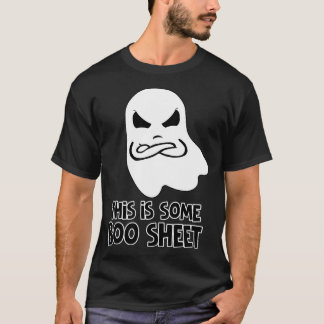 T-shirt Voici Une Petite Feuille De Boite Halloween