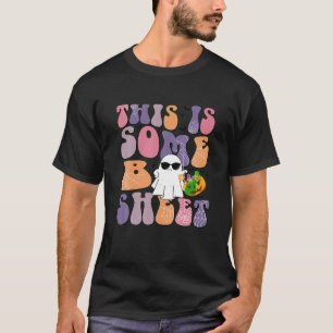 T-shirt Voici Une Petite Feuille De Boite Halloween Ghost 