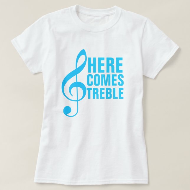 T-shirt Voici venir le triple (Design devant)