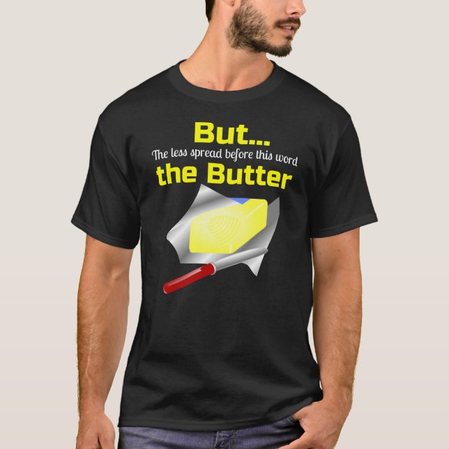 T-shirt Voici votre Butterman (Devant)