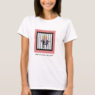 T-shirt Voici votre mur M. Trump
