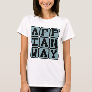 T-shirt Voie Appienne, Route Romaine