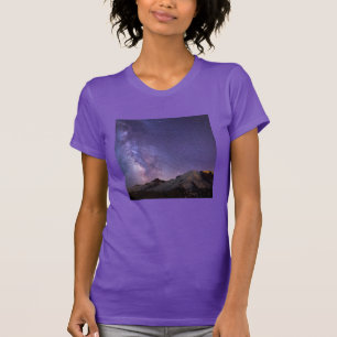 T-shirt Voie lactée & Mt. Rainier   État de Washington