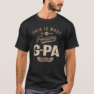 T-shirt Voilà à quoi ressemble un super Pa