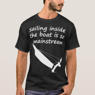 T-shirt Voile à l'intérieur du bateau catamaran trapèze vo